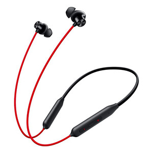 OnePlus Bullets Wireless Z2- Black & Red Color