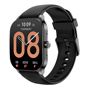 Amazfit Pop 3S Smart Watch – Black Color