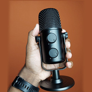 MAONO AU-902 USB Cardioid Condenser Microphone With Dual Volume Control, Mute Button, Monitor Headphone Jack, Plug And Play For Vocal, YouTube, Livestream, Recording, Gaming