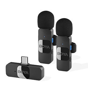 BOYA BY-V20 Wireless Microphone for Type-C Devices (1:2)