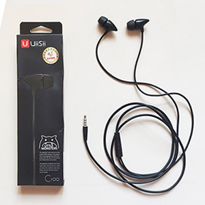 UiiSii C100 Earphone – Black Color