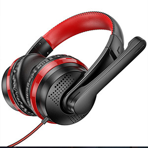 Hoco W103 Gaming Headphone – Red Color