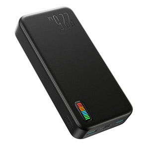 Joyroom JR-QP195 20000mah 22.5W fast charging Power Bank- Black Color