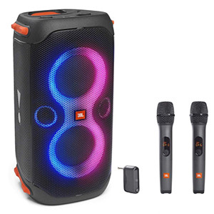 JBL PartyBox 110 with 2pcs JBL Wireless Microphone Combo Set