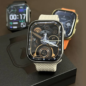 WS-S9 MAX Smartwatch with AMOLED Display and 2 Strap