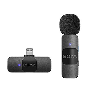 BOYA BY-V1 2.4GHz Wireless Microphone System for iPhone (1:1)