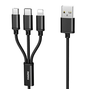 REMAX RC-186th 3-in-1 Charging Cable