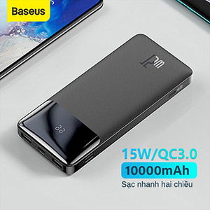 Baseus Bipow 10,000mAh 15W Digital Display Power Bank