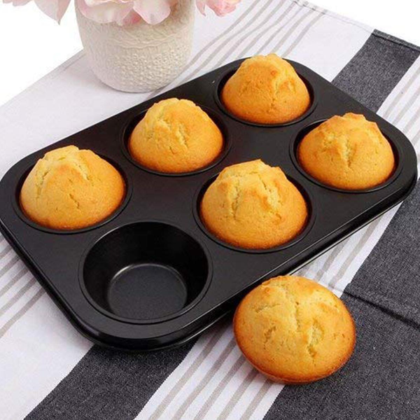 Cake Mold 6 Holes Small Muffin Cup Pan Bakeware DIY Baking Tools