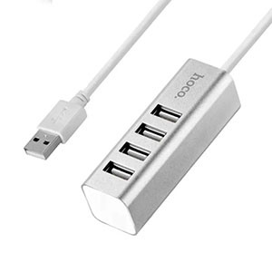 HOCO HB1 USB-A HUB Charging and Data Sync