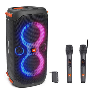 JBL PartyBox 110 with 2pcs JBL Wireless Microphone Combo Set