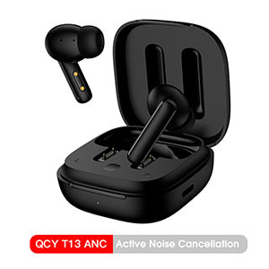 QCY T13 ANC TWS Earbuds (New Version)- Black Color