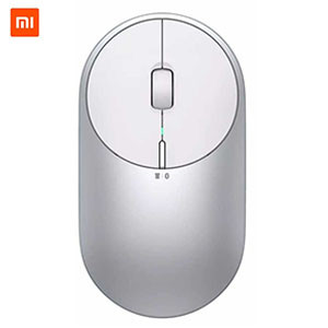 Xiaomi Mi Portable Wireless Mouse 2 Dual Modes Mouse – Silver Color