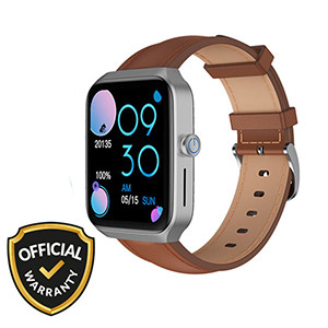 G-TiDE S1 Lite Bluetooth Calling Smartwatch- Brown Color