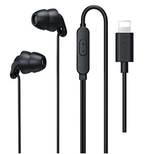 Remax RM-518i Earphone for iPhone – Black Color