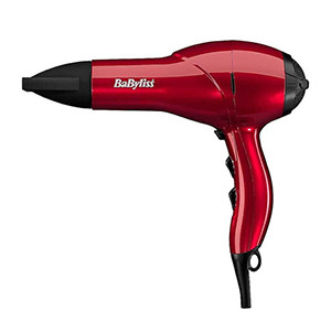 Babyliss Salon Light 2100 Hair Dryer 2100W- Red Color