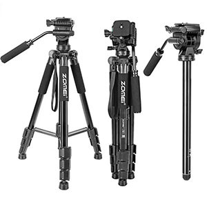 ZOMEI Q310 Professional Camera Video Tripod + monopod