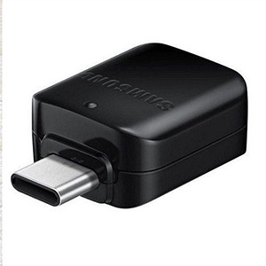 Samsung Type C to A- USB OTG Adapter (Black)
