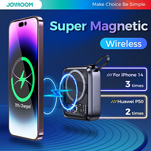 Joyroom JR-L006 IcySeries 22.5W, 10000mAh Magnetic Wireless Power Bank (Type-C)