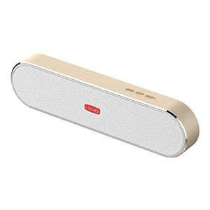 LDNIO BTS15 Portable Bluetooth 5.0 Wireless Speaker – Golden Color