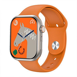 WiWU Smart Watch SW01 S9 Smartwatch – Orange Color