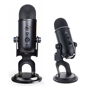 Blue Yeti Microphone (Blackout Edition)- World’s #1 USB Microphone