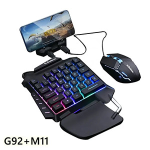 K-Snake Mobile Gaming RGB Keyboard & Mouse Combo