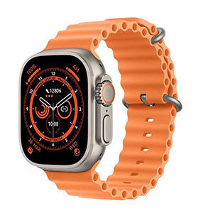 Z66 Ultra Series 8 Smart Watch- Orange Color